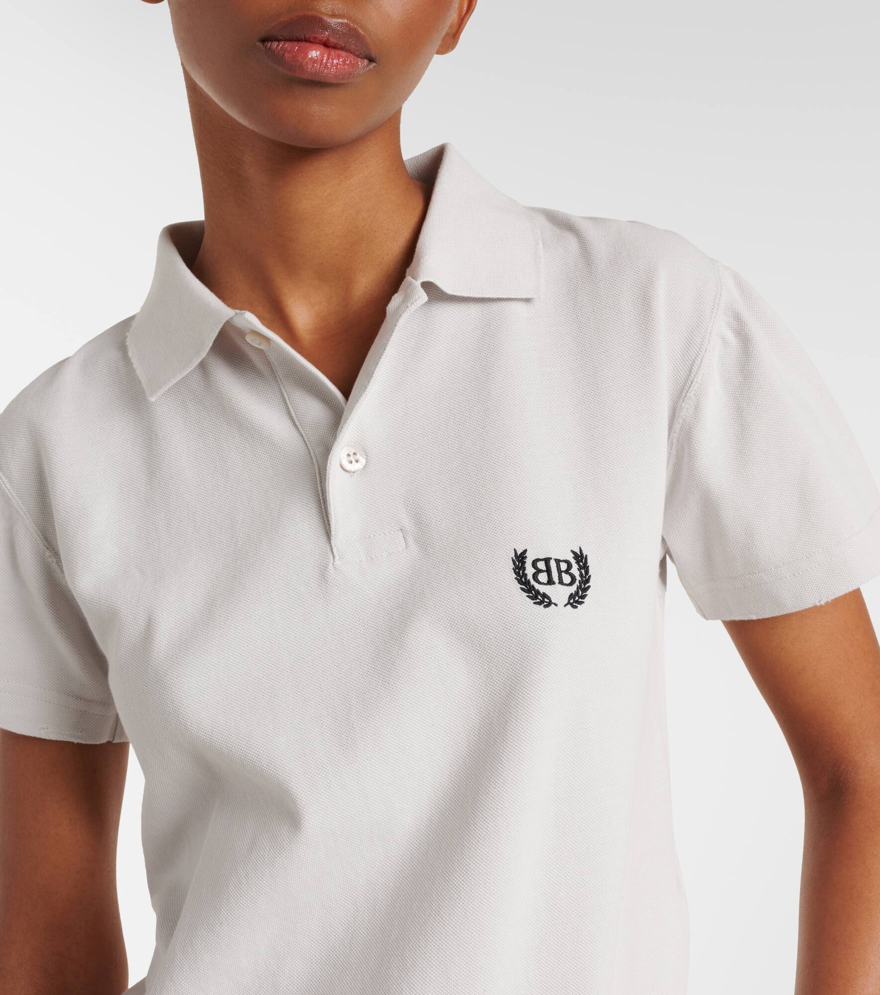 Laurel cotton piqué polo shirt - 4