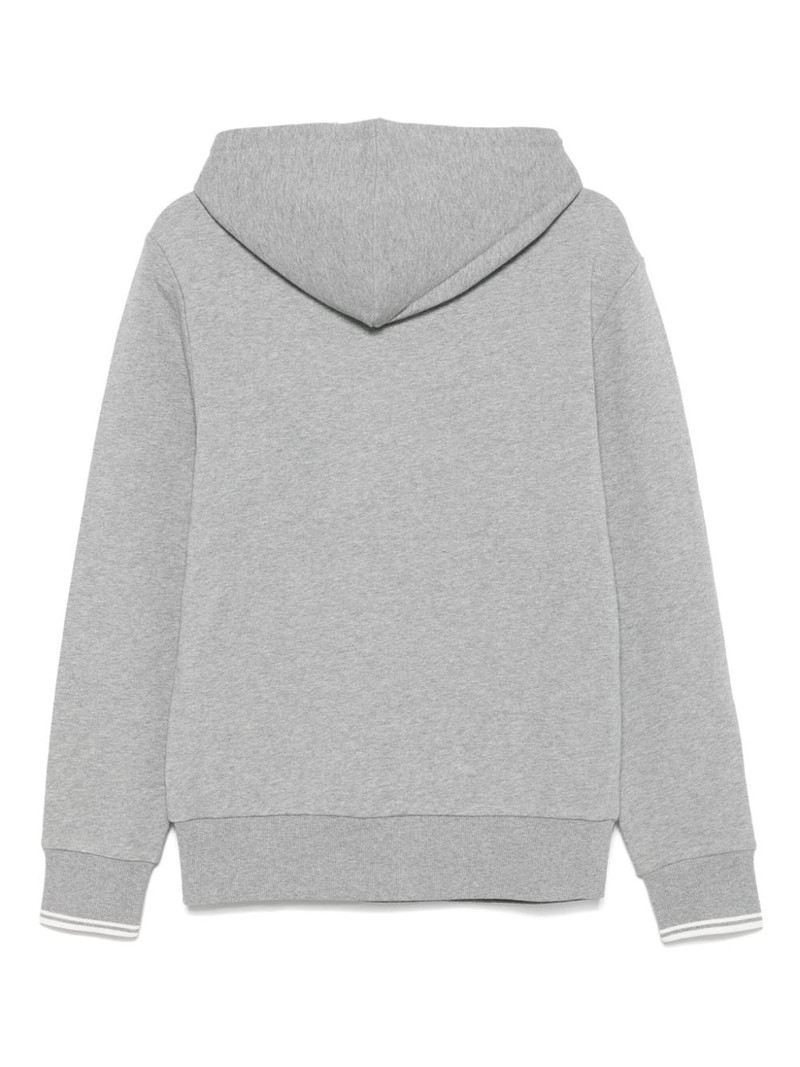 Fred Perry logo-embroidered hoodie outlook