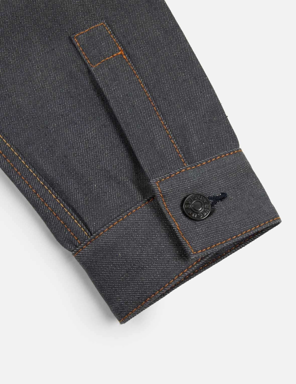 SEAGULL AND THE GREAT WAVE EMBROIDERY REGULAR FIT DENIM JACKET - 12