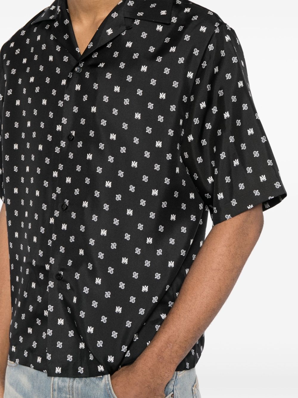 paisley bowling shirt - 5
