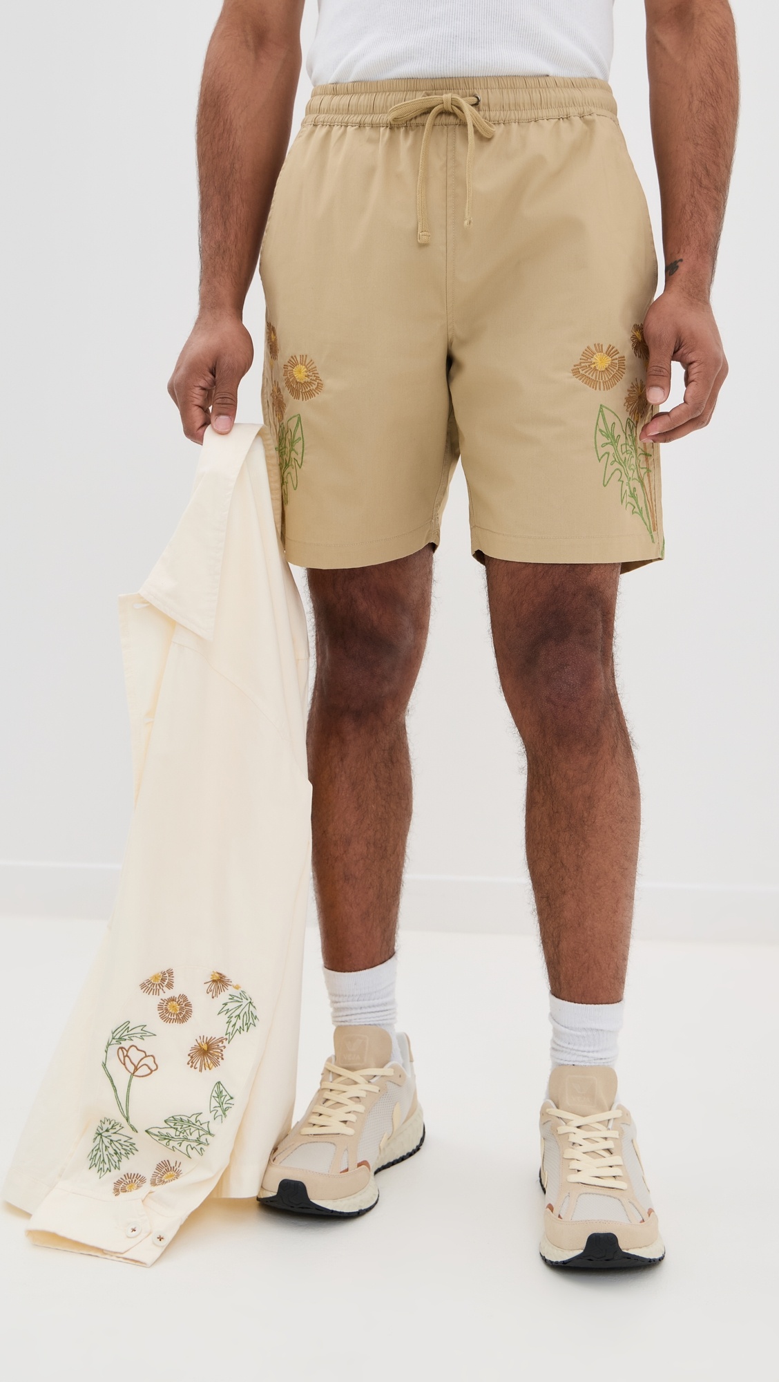 Universal Works X Flower Mountain Beach Shorts 7.5" - 6