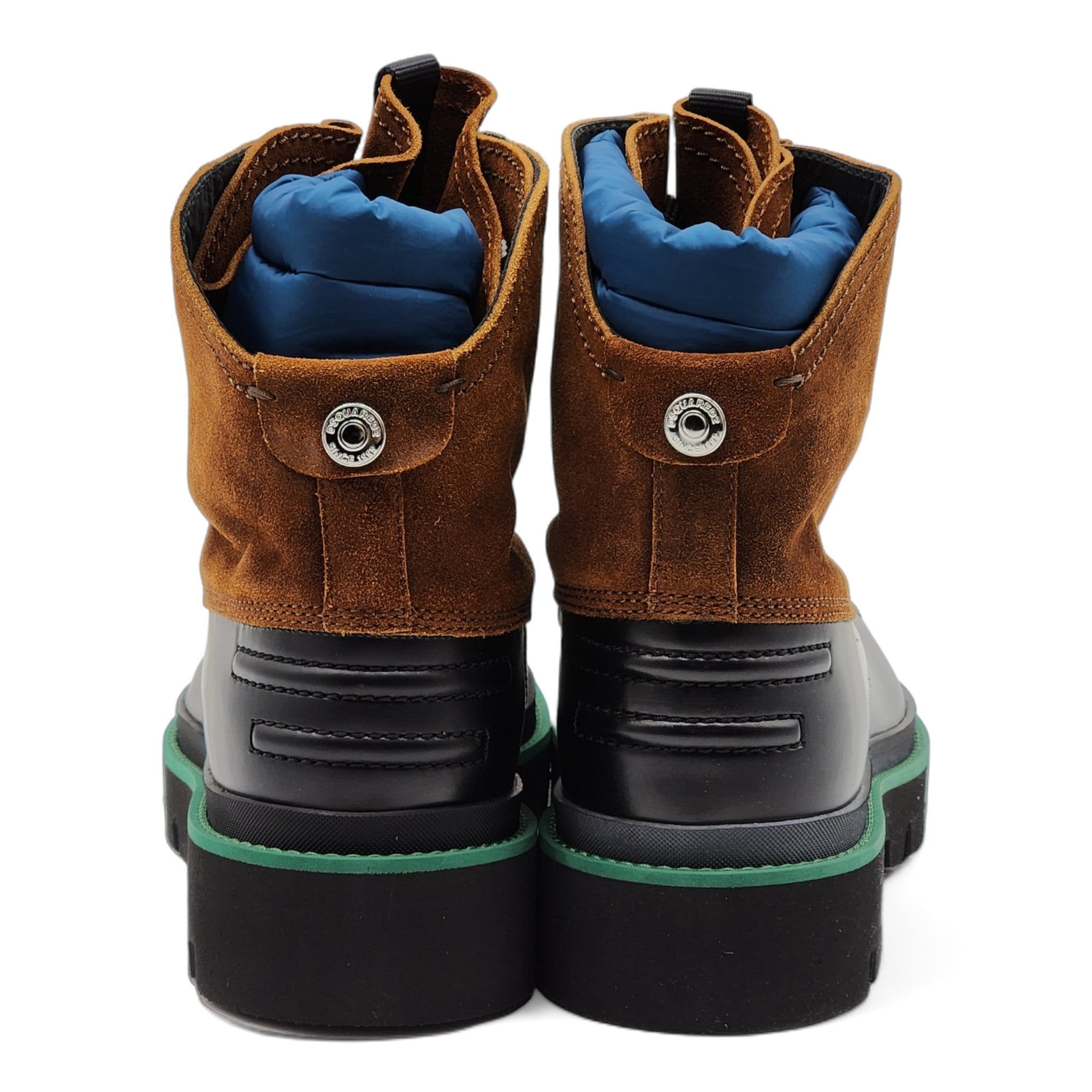 Dsquared2 Duck Boots - Leather and Rubber - Black 44 - 5