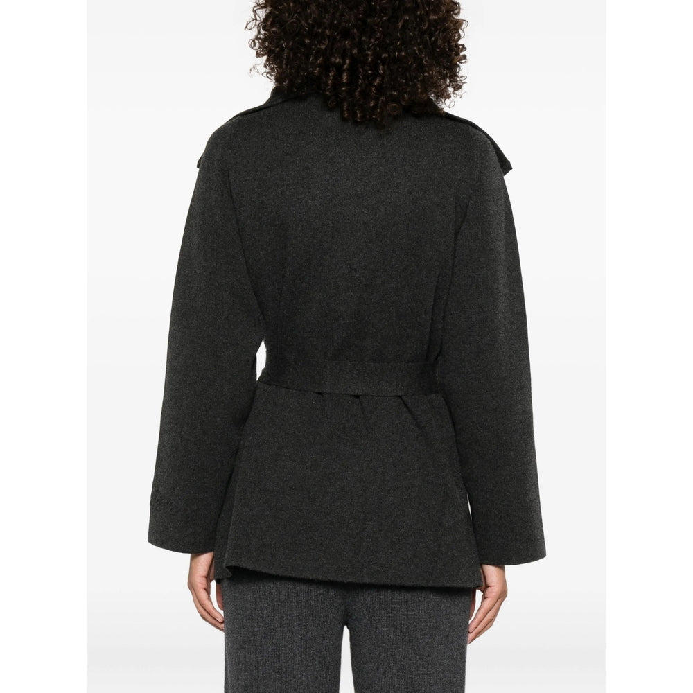 Max Mara Grey Jackets - Oversized Jackets Women - 3