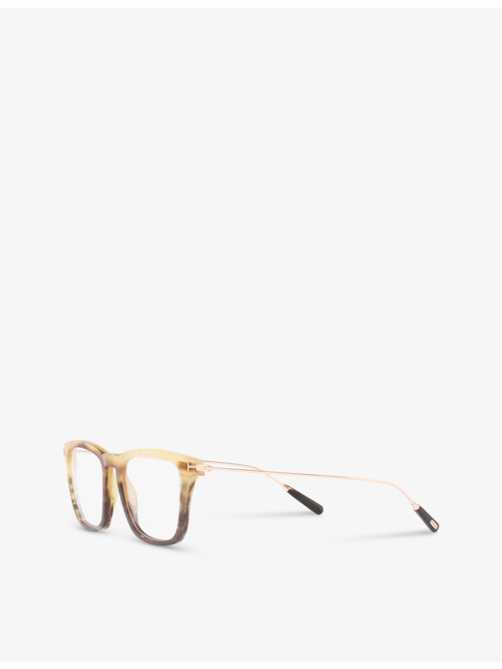 FT5851 Square-Frame Horn Optical Glasses - 3