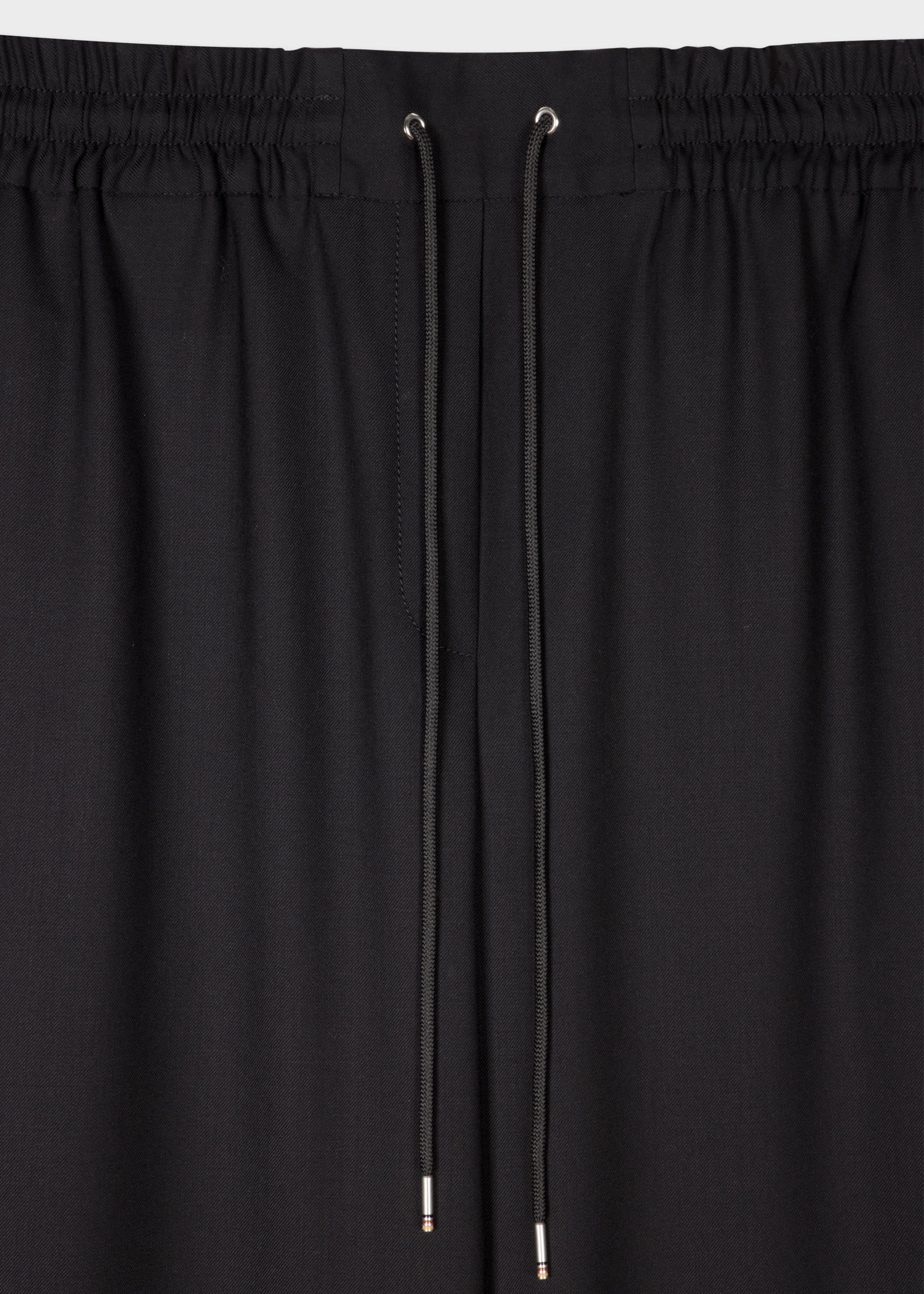 Drawstring Wide Leg Pants - 2
