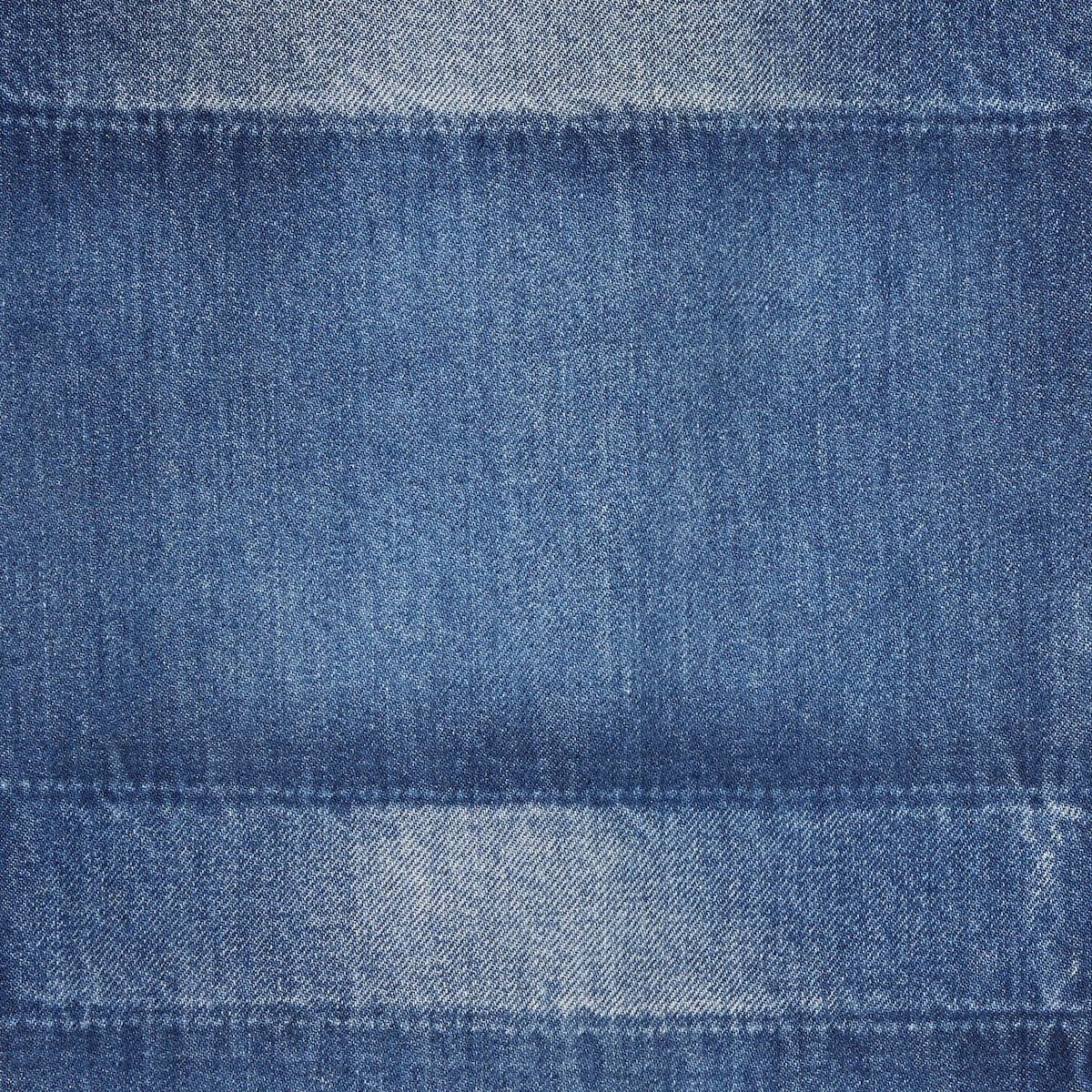 Two-toned denim pant - 8