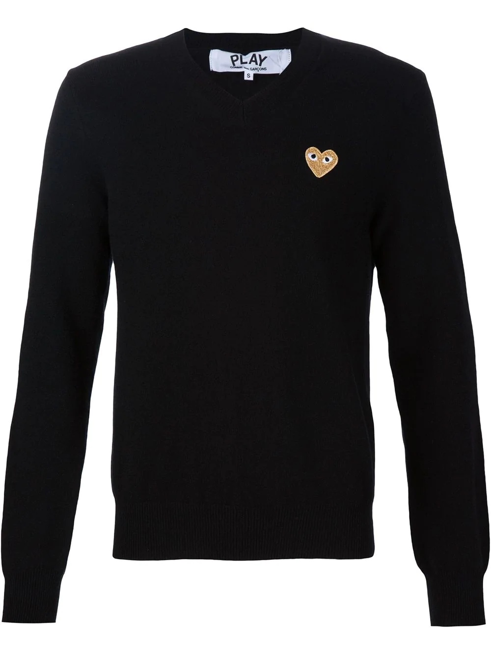 embroidered heart jumper - 1