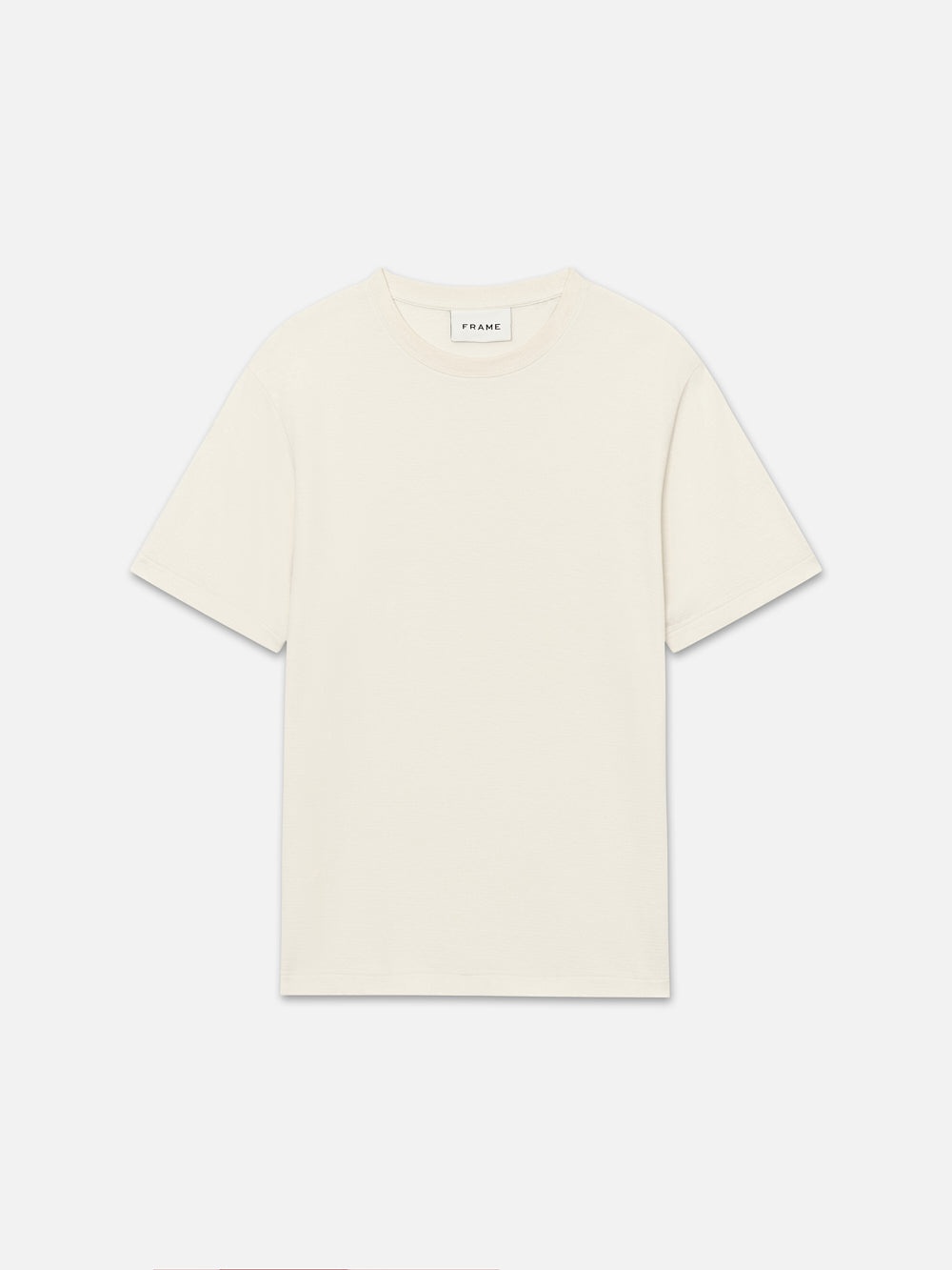 Duo Fold Tee in White Sand - 1