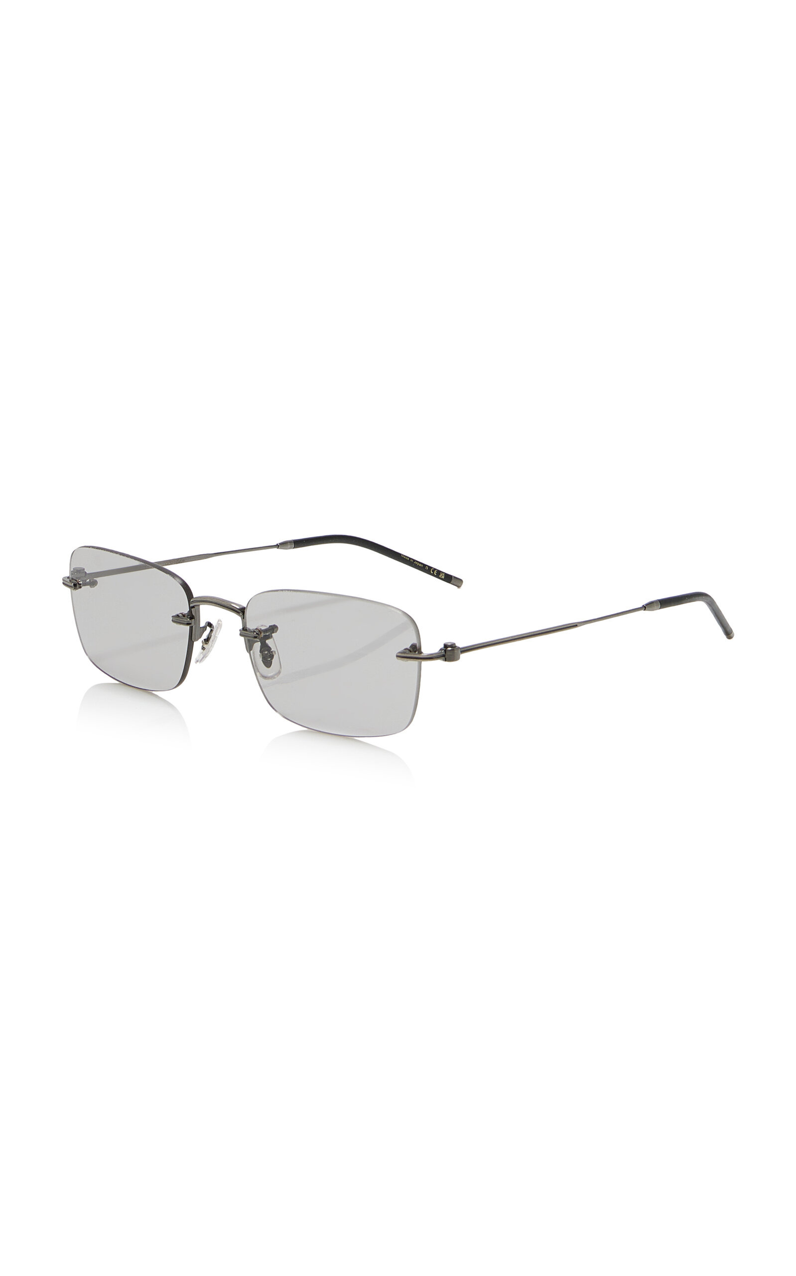 TK-10 Square-Frame Metal Sunglasses grey - 3