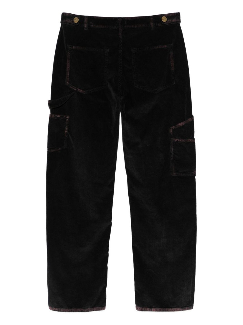 PINKO corduroy cargo trousers outlook