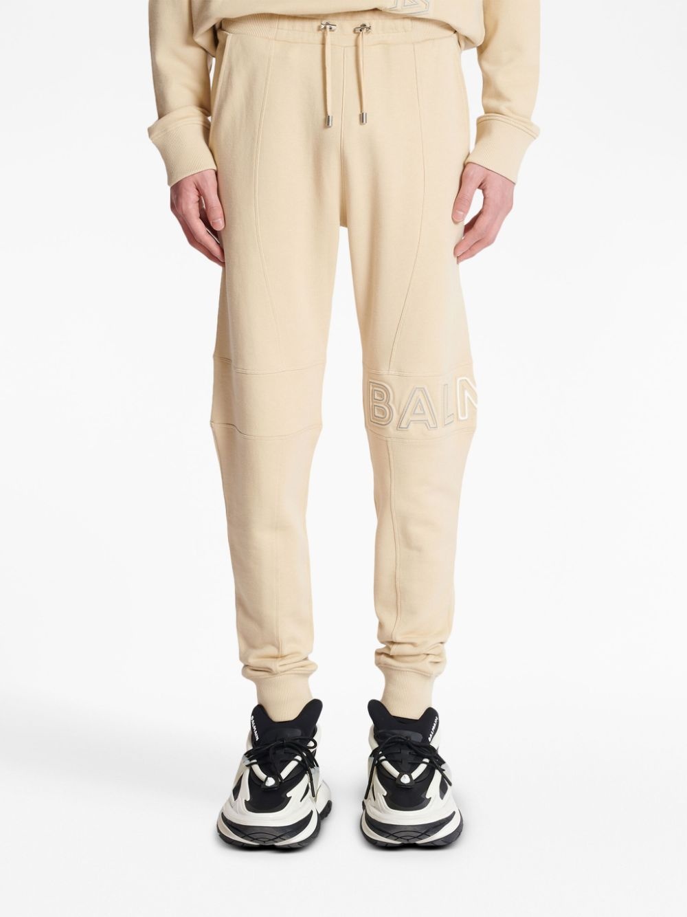 drawstring-waist track pants