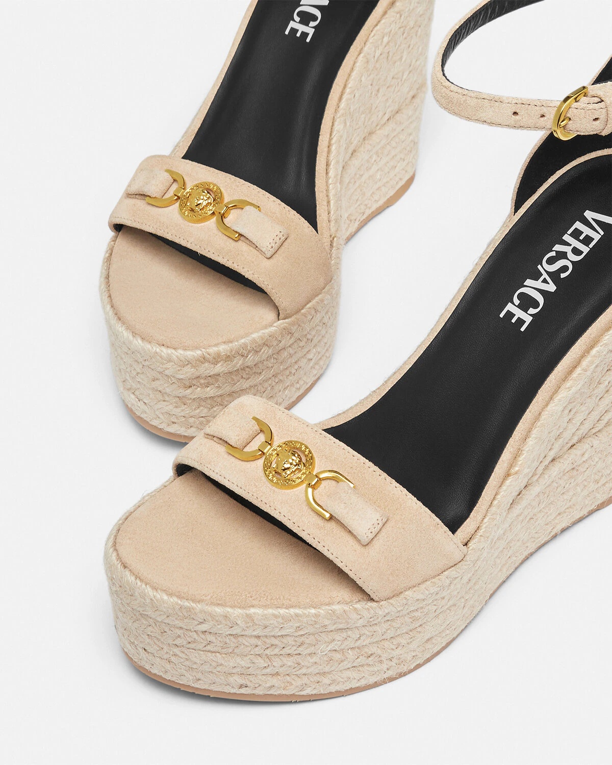 Medusa '95 Suede Wedge Sandals 120 mm - 5