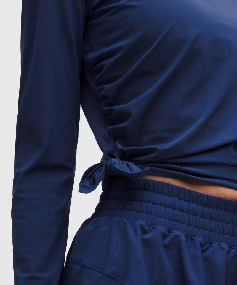 Side-Ruched Running Long-Sleeve Shirt 6