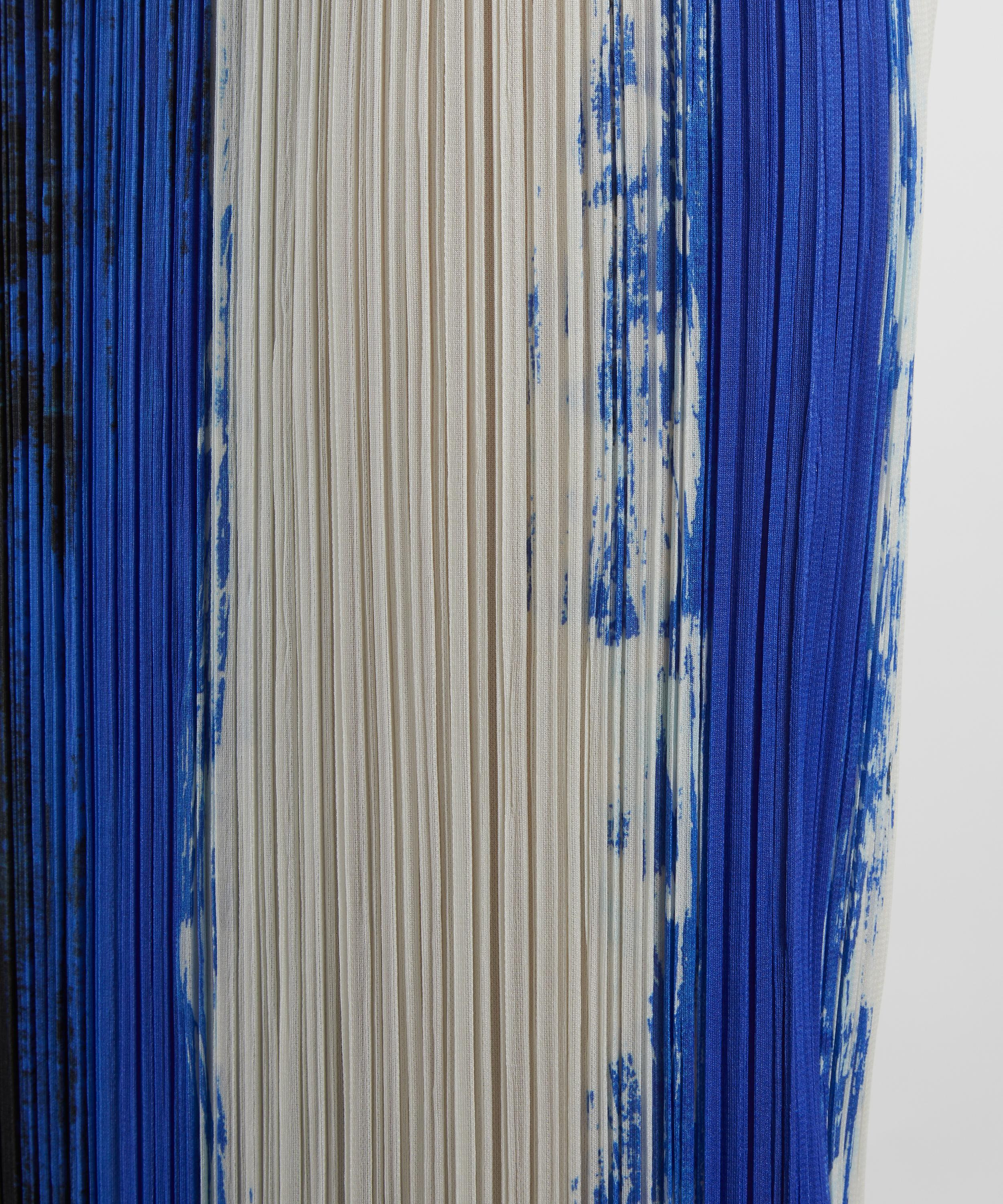 JUMP Blue Pleated Midi Skirt - 5