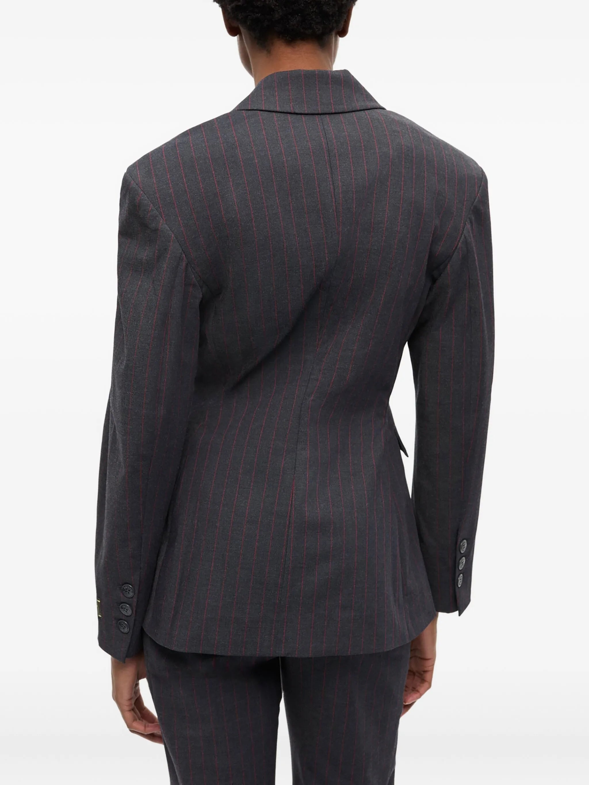 Ganni Off-centre Blazer - 6
