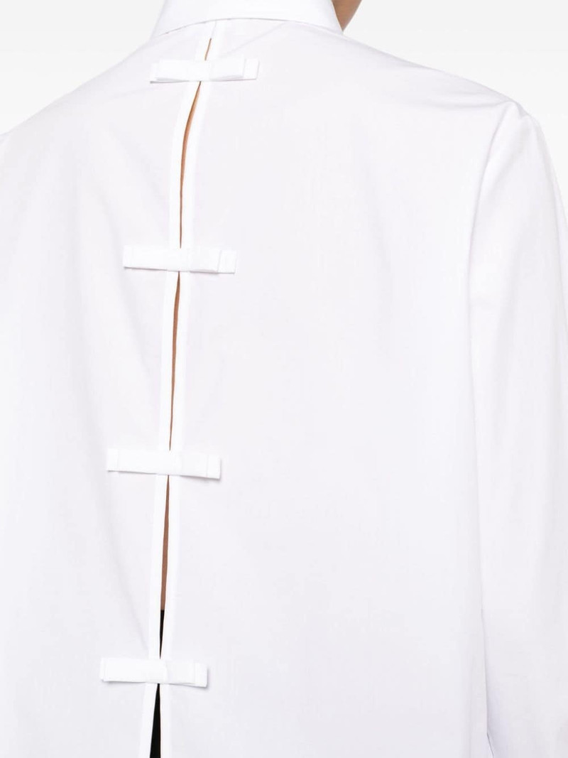 Camicia tie-back cotton shirt 5