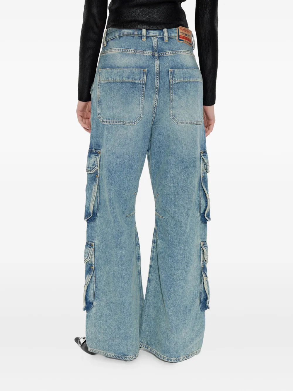 DIESEL - Women D-Sire-Cargo-D L.30 Trousers - 2