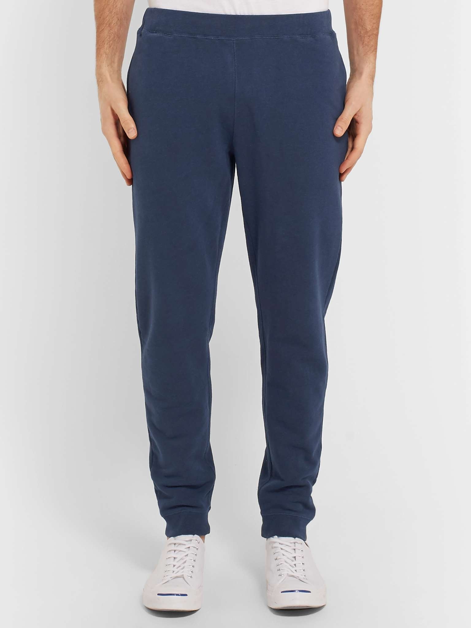 Tapered Cotton-Jersey Sweatpants - 4