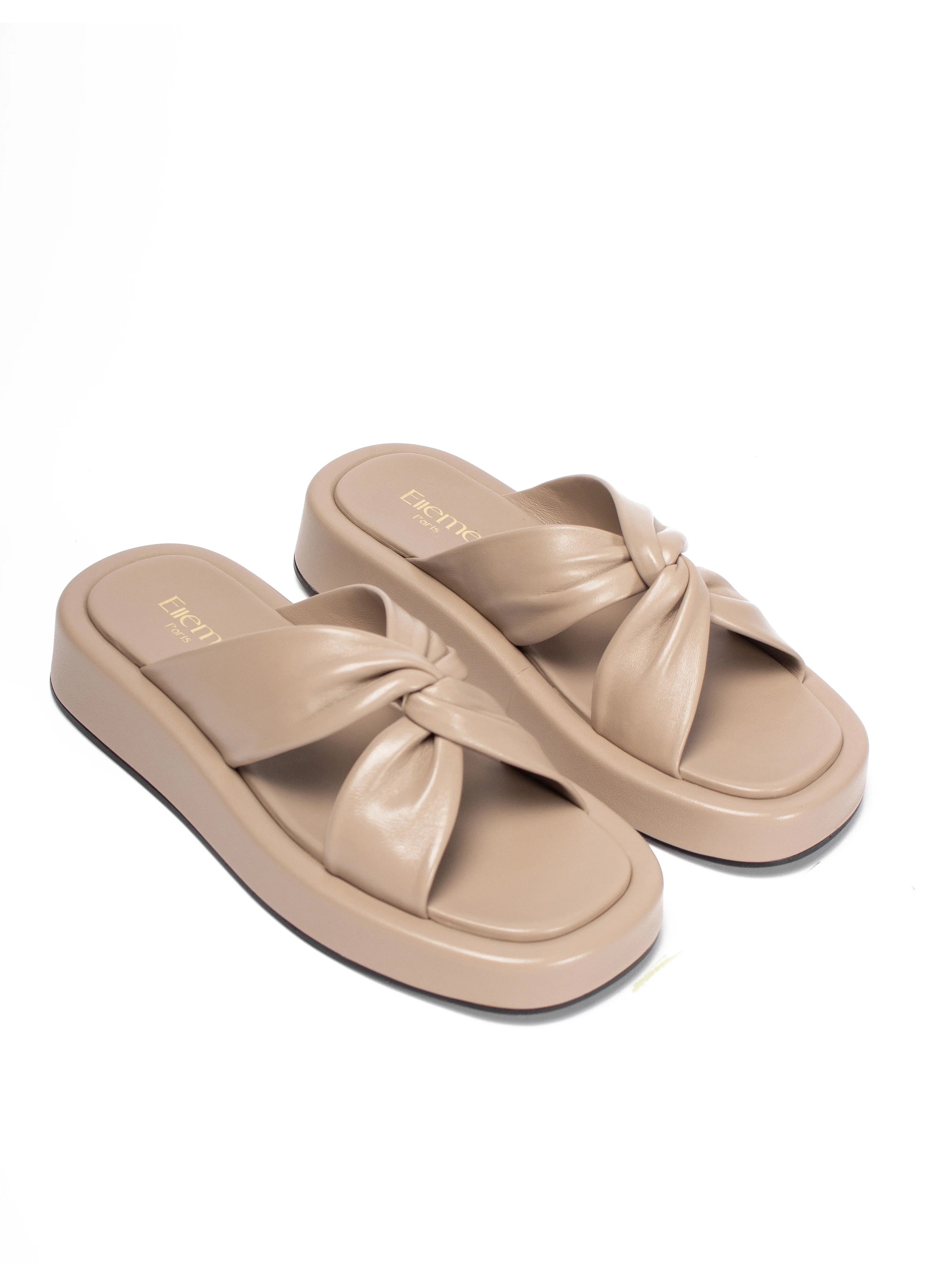 Tresse Platform Taupe - 2