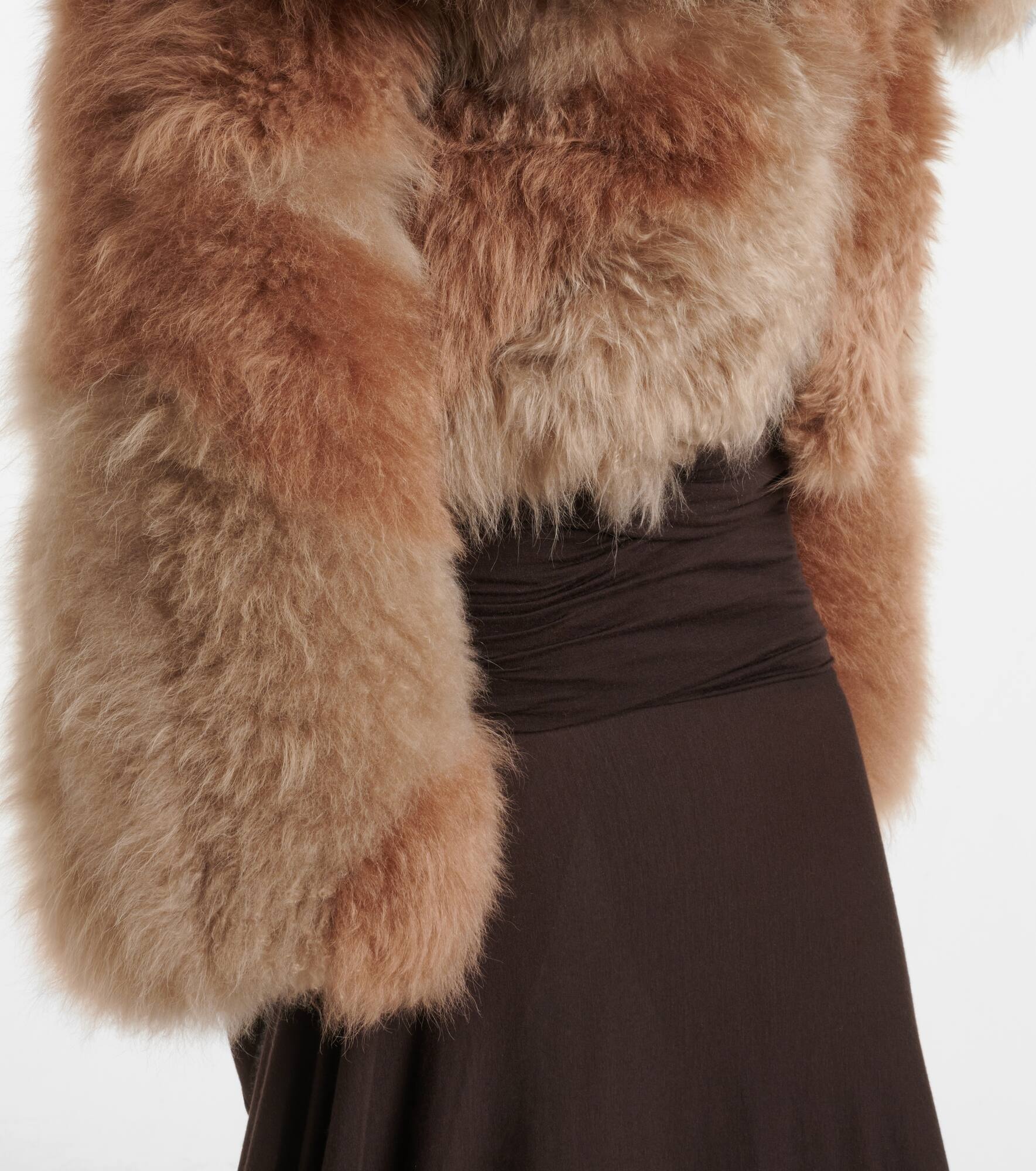 Shearling bomber jacket - 6