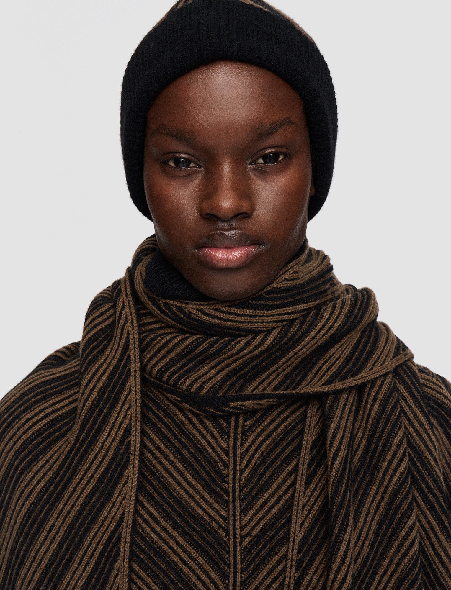Chevron Ribbed Scarf - 3