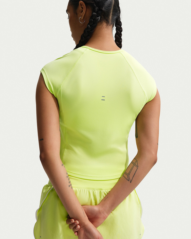 Nike Nike Tempo Swoosh Women's Dri-FIT Cap-Sleeve Running Top outlook