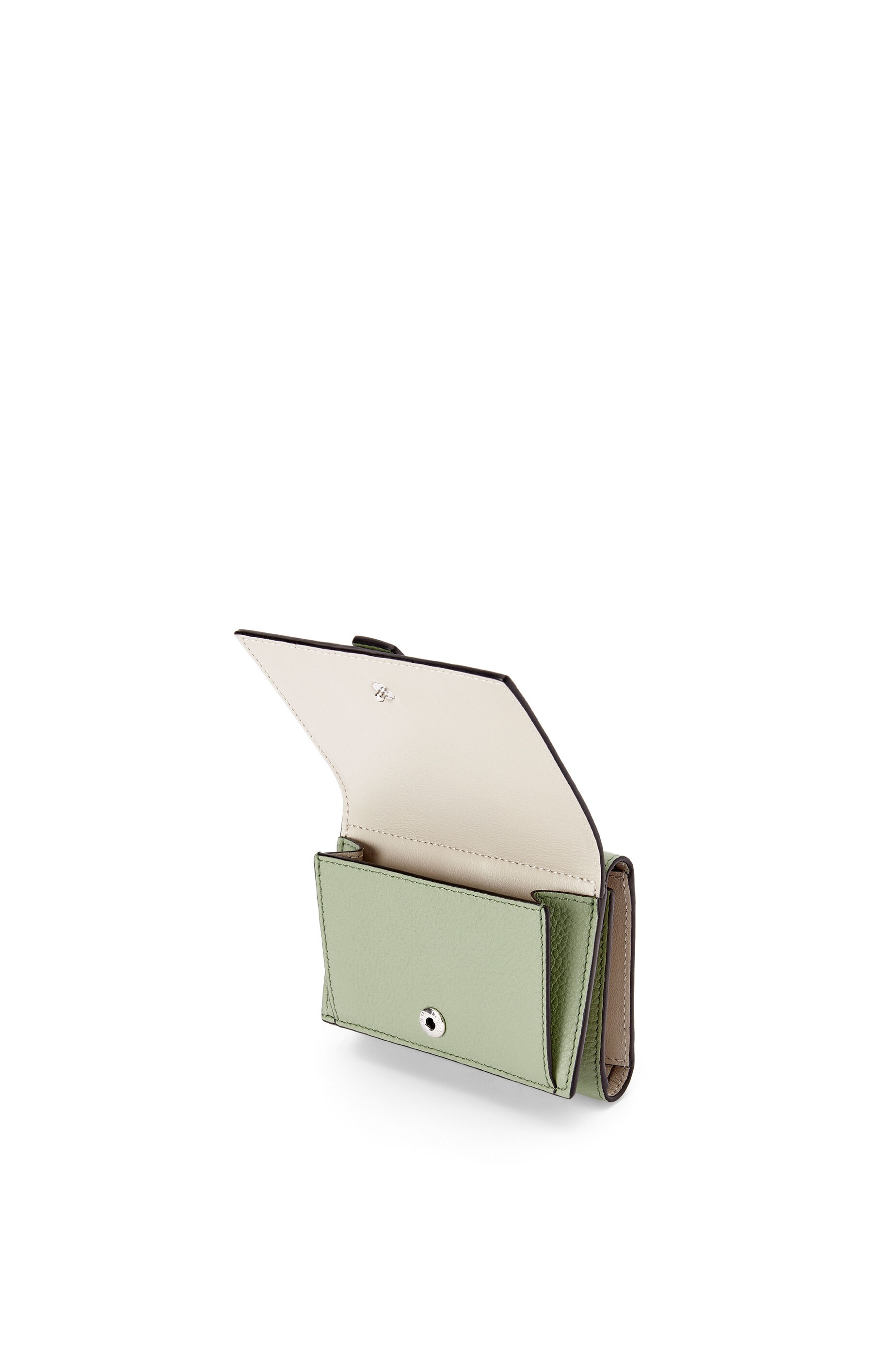 Trifold wallet in soft grained calfskin - 3