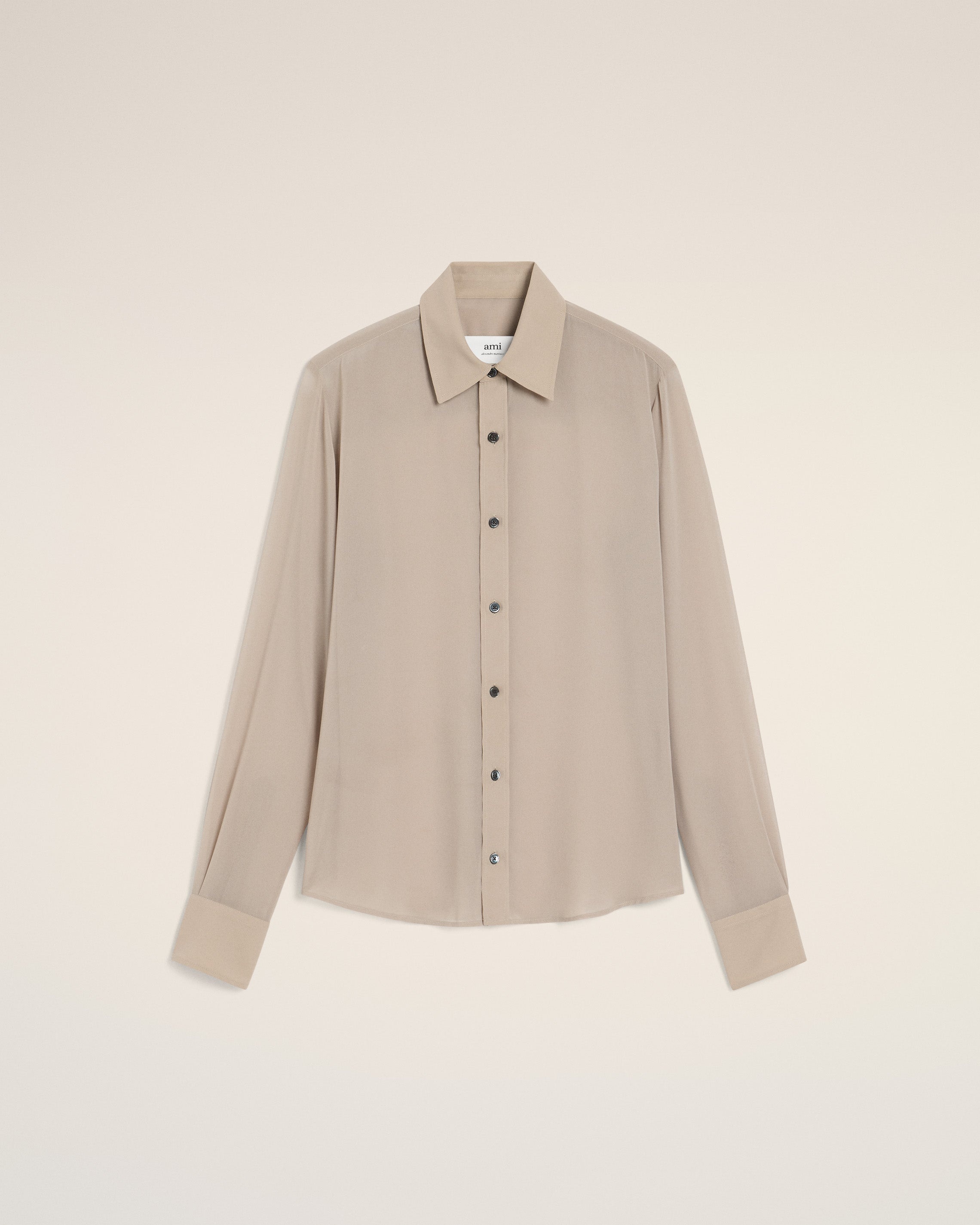 BEIGE CLASSIC SHIRT - 1
