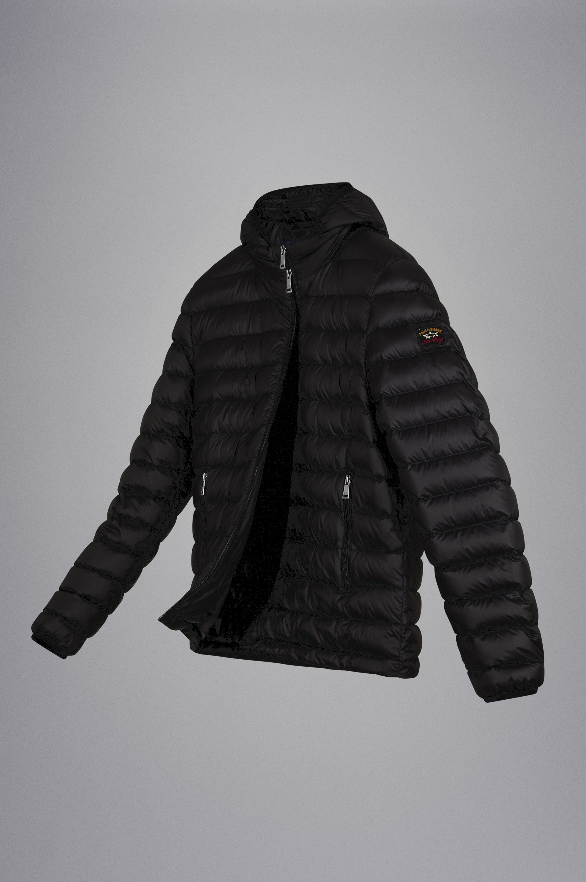 ULTRALIGHT DOWN JACKET WITH DETACHABLE HOOD - 6