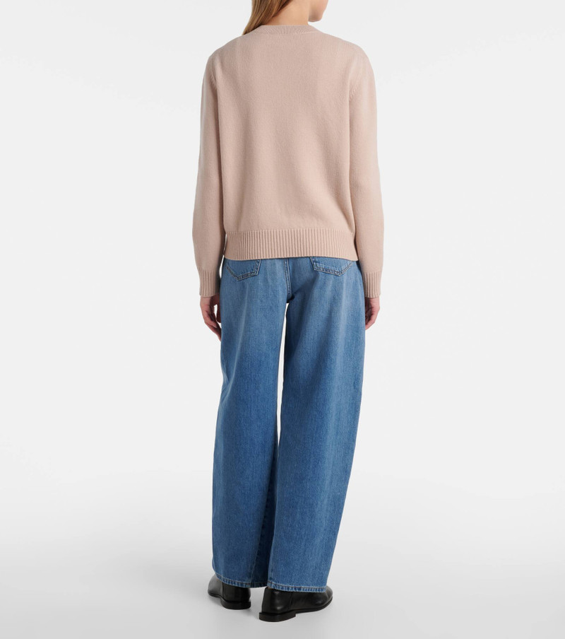 Cropped wool and cashmere cardigan 3