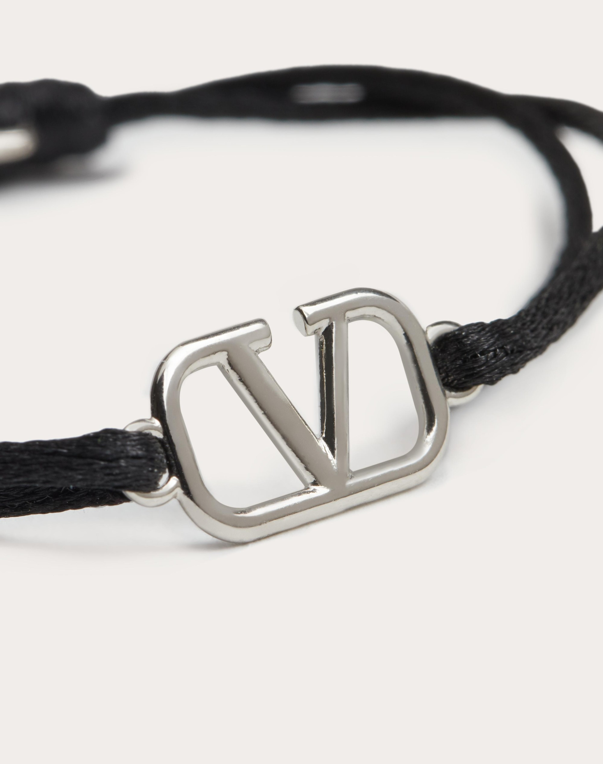 VLOGO SIGNATURE COTTON BRACELET - 2