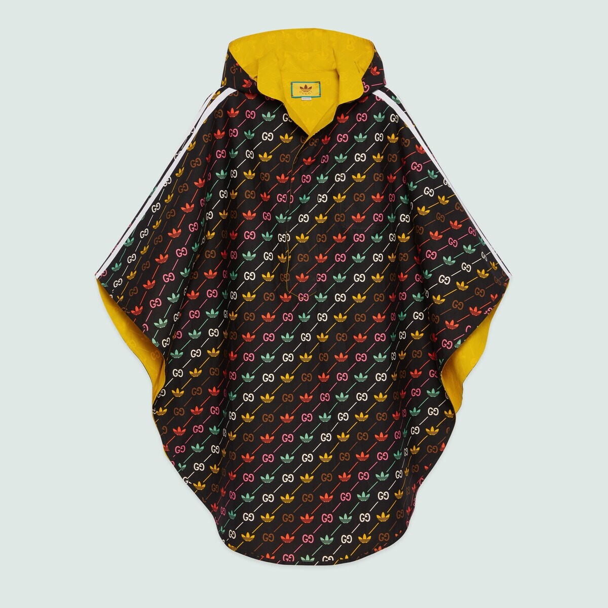 adidas x Gucci reversible cape coat - 8