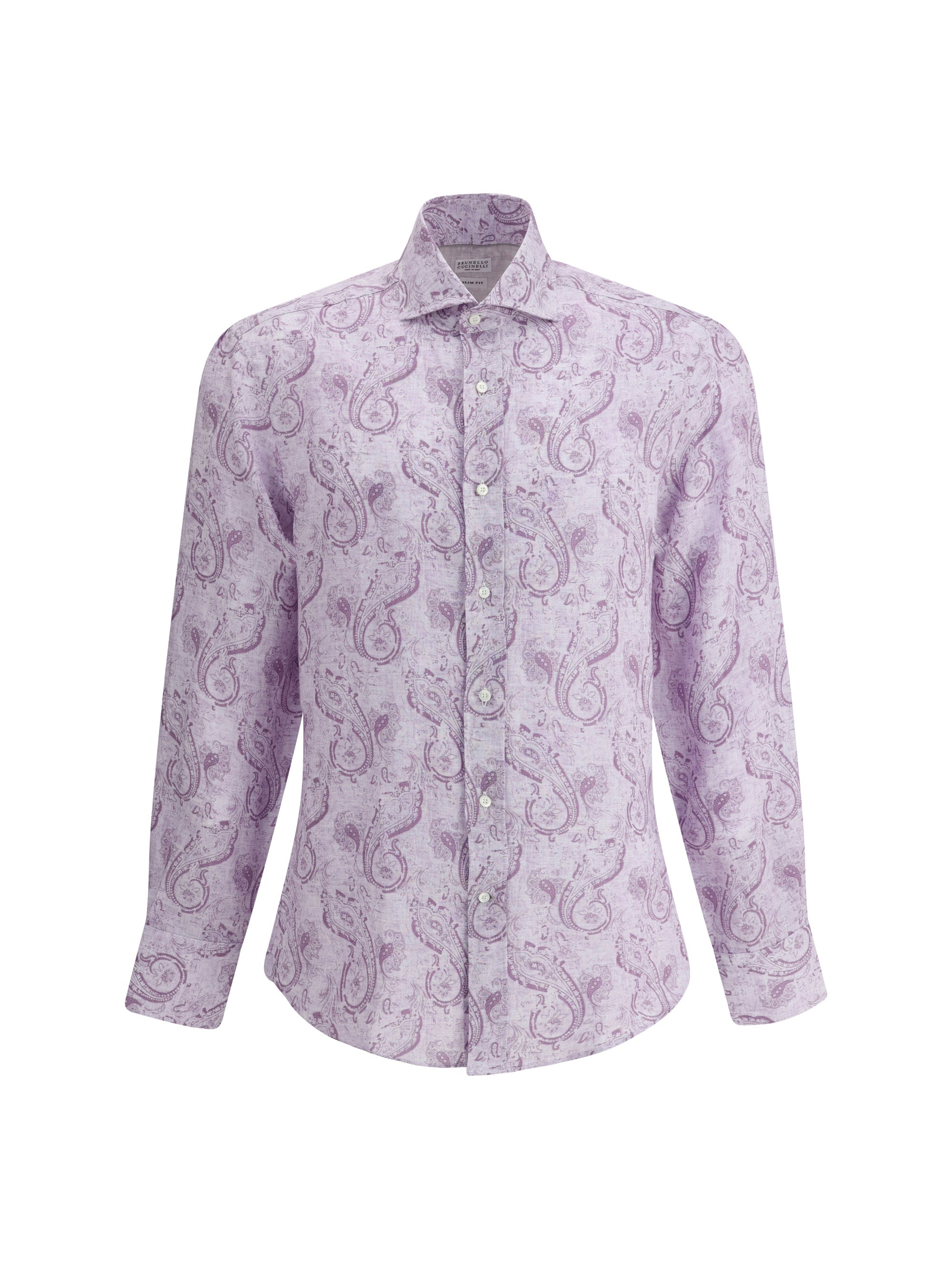 Brunello Cucinelli Men Paisley Design Shirt - 1