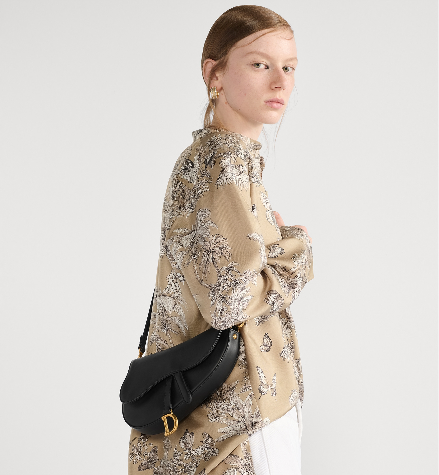 Small Saddle Multicarry Bag with Strap - 2