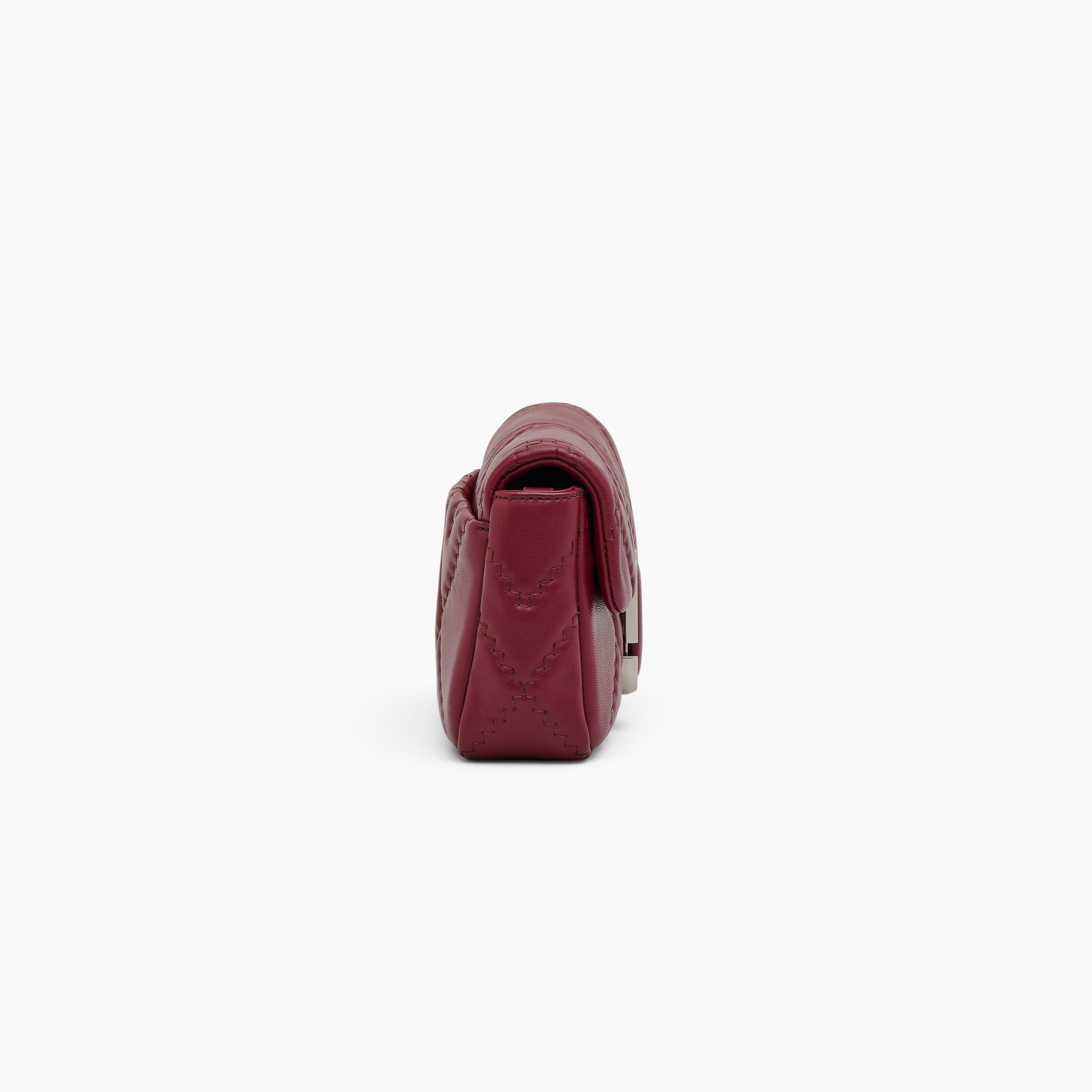 THE QUILTED LEATHER J MARC SHOULDER BAG - 3