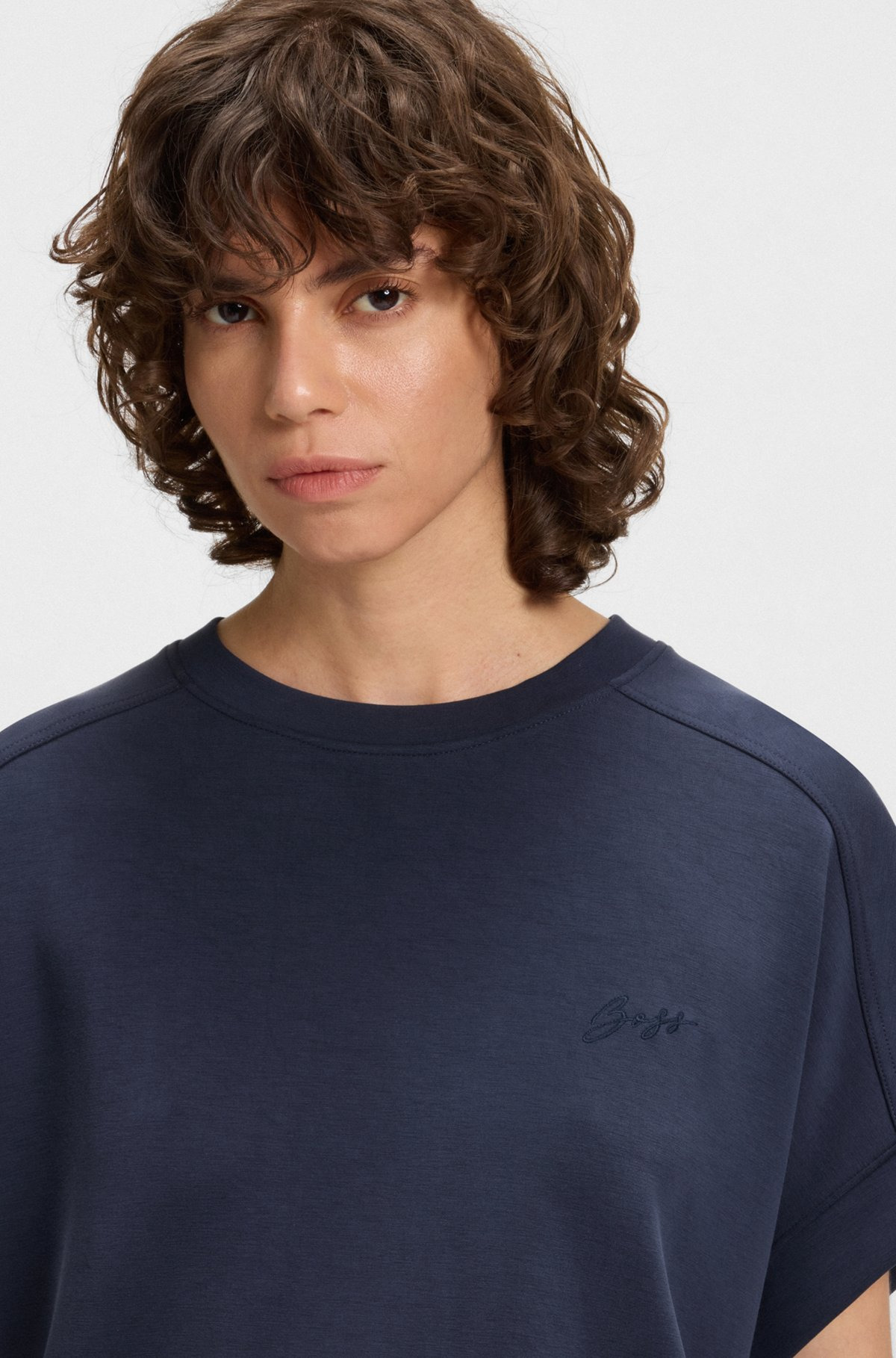 REGULAR-FIT T-SHIRT WITH HANDWRITTEN LOGO - 5