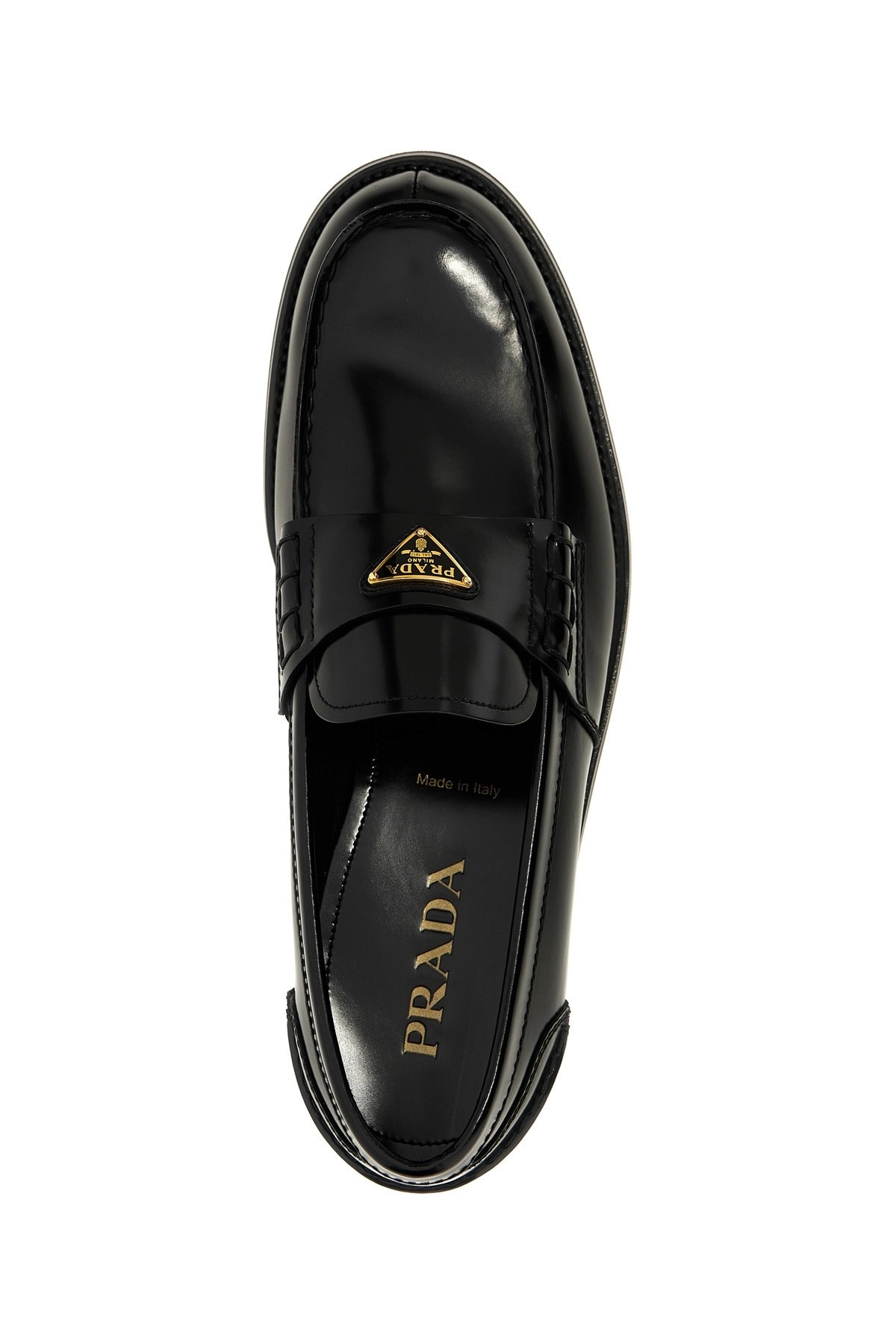 Logo loafers - 4