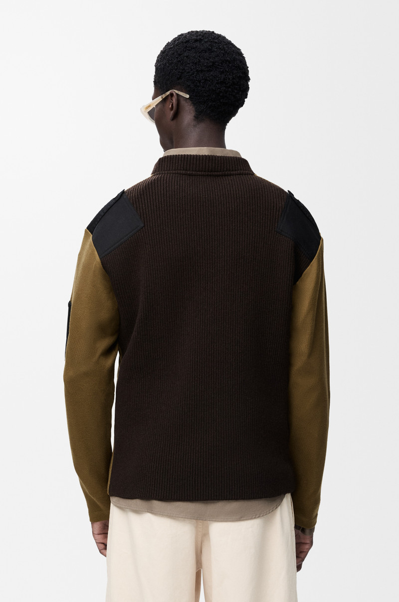 Long sleeve top in cotton blend 4
