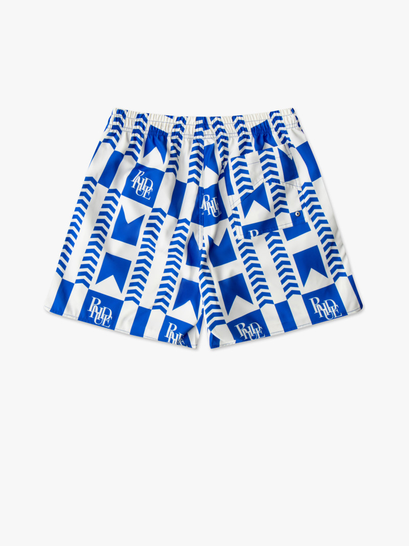 Rhude BLUE GRASSE SWIM TRUNKS outlook