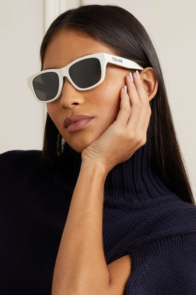 CELINE Monochroms square-frame acetate sunglasses outlook