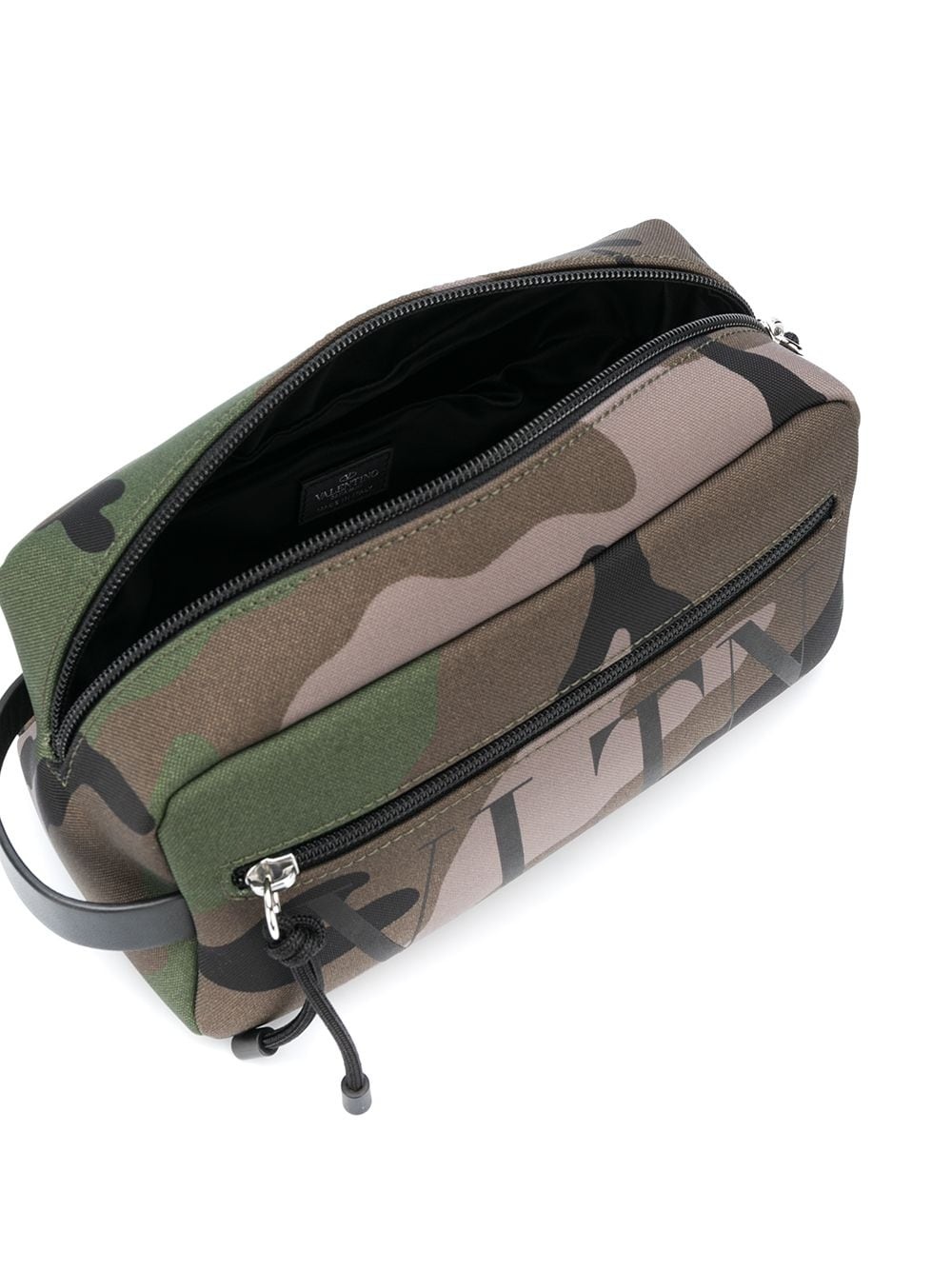 VLTN camouflage-pattern wash bag - 4