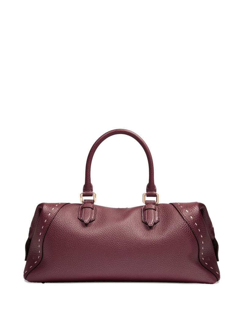 LANCEL medium Boston leather tote bag outlook