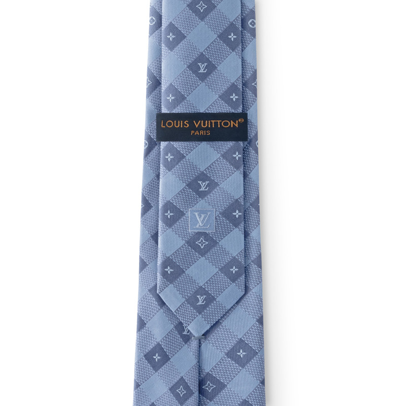 Monogram Checks Tie 3