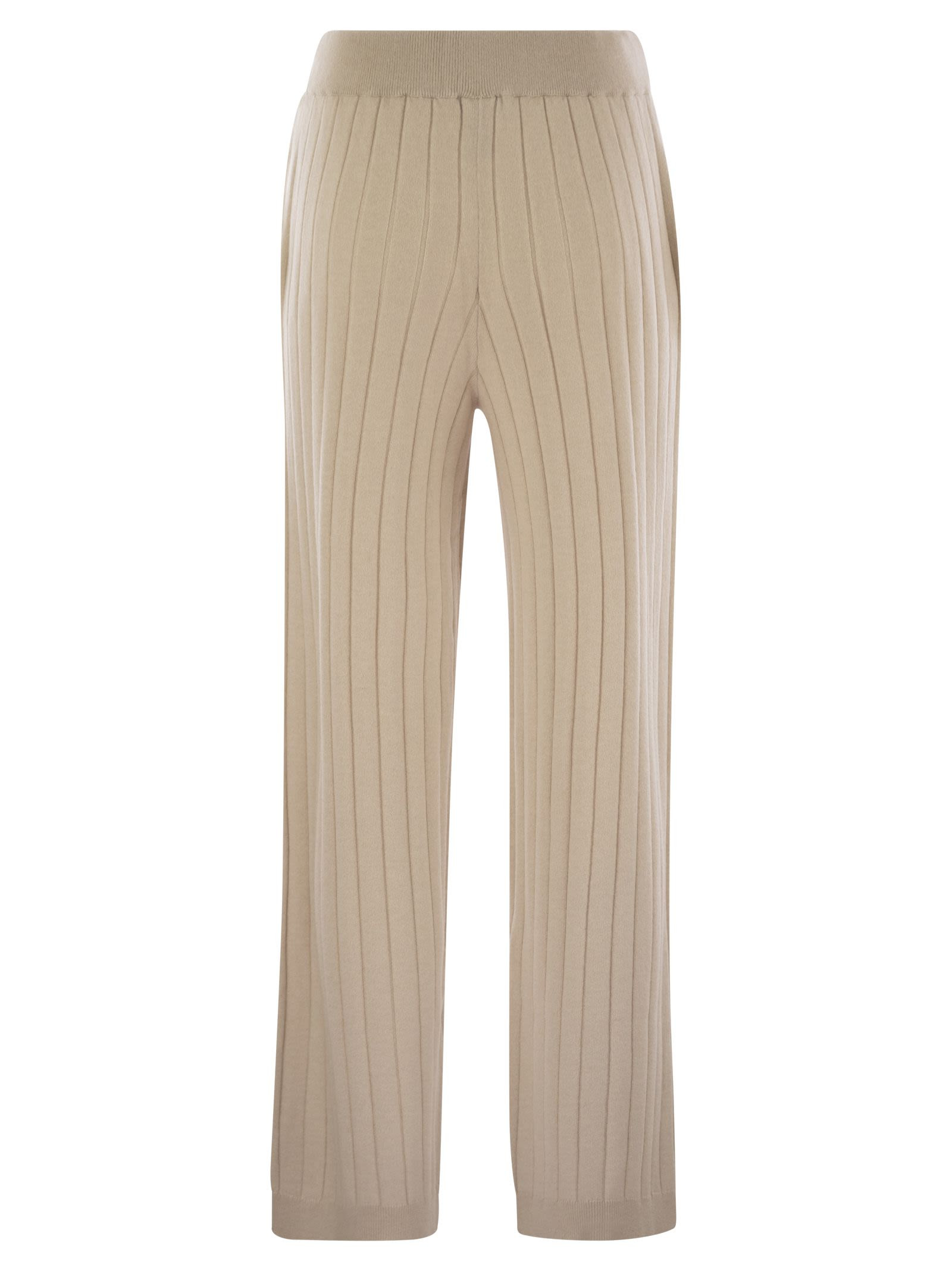 Brunello Cucinelli Women Cashmere Knit Trousers - 2