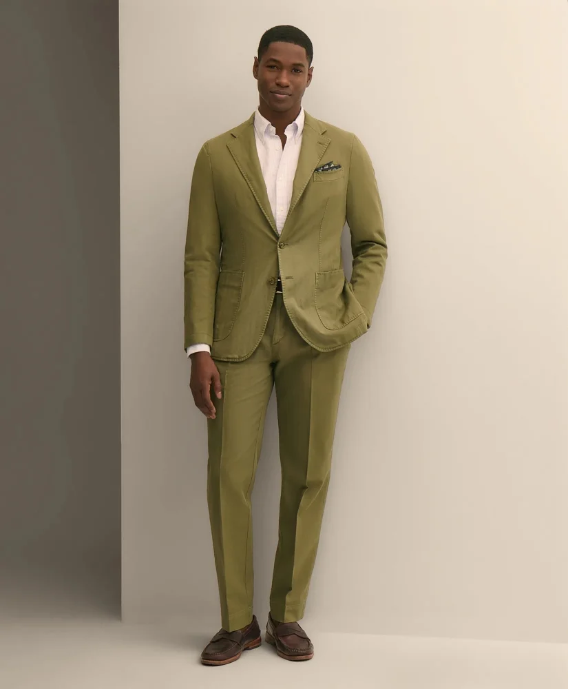 The Garment-Dyed Suit Pants - 1