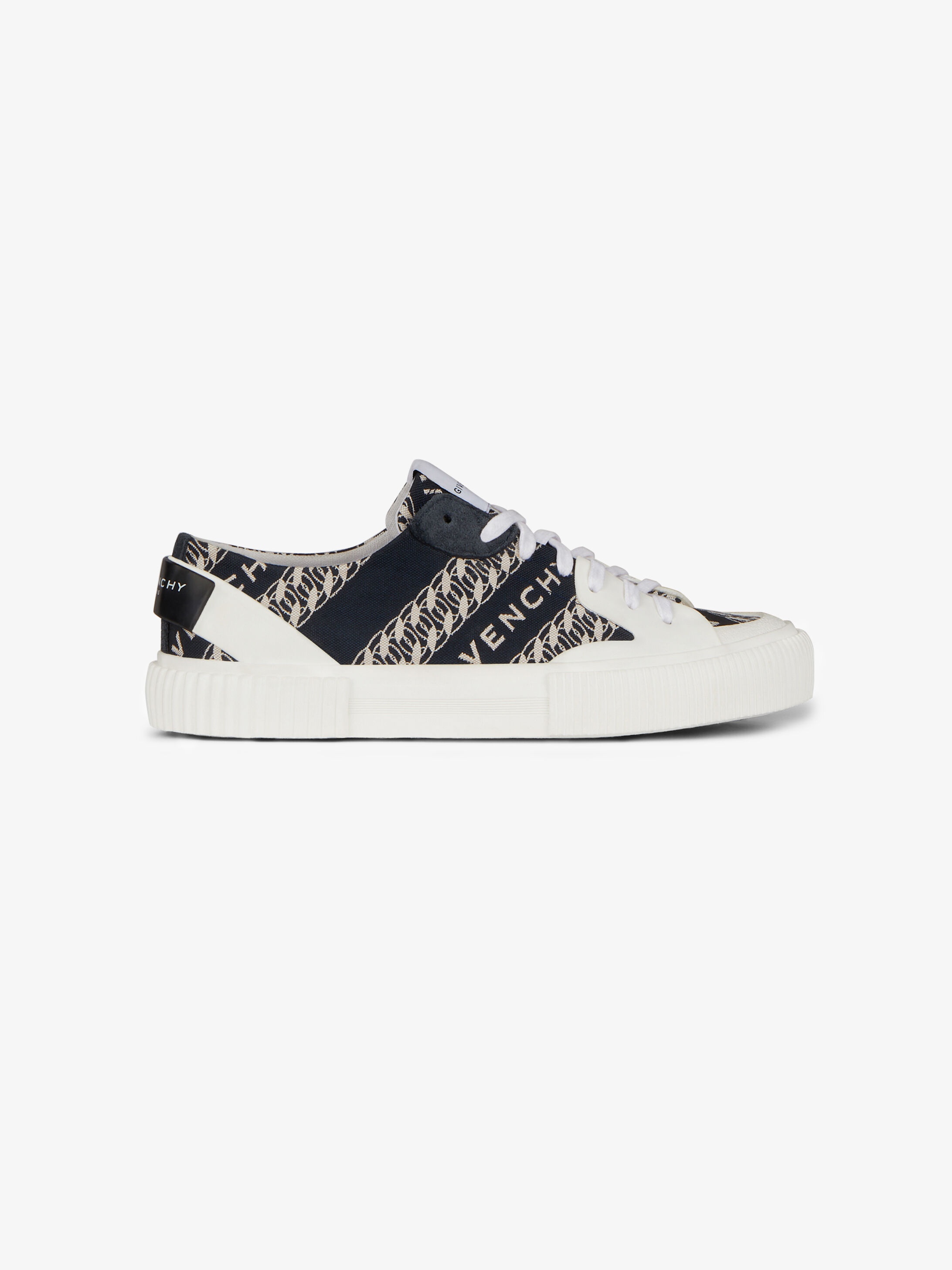 GIVENCHY Chain tennis Light low sneakers in canvas - 1