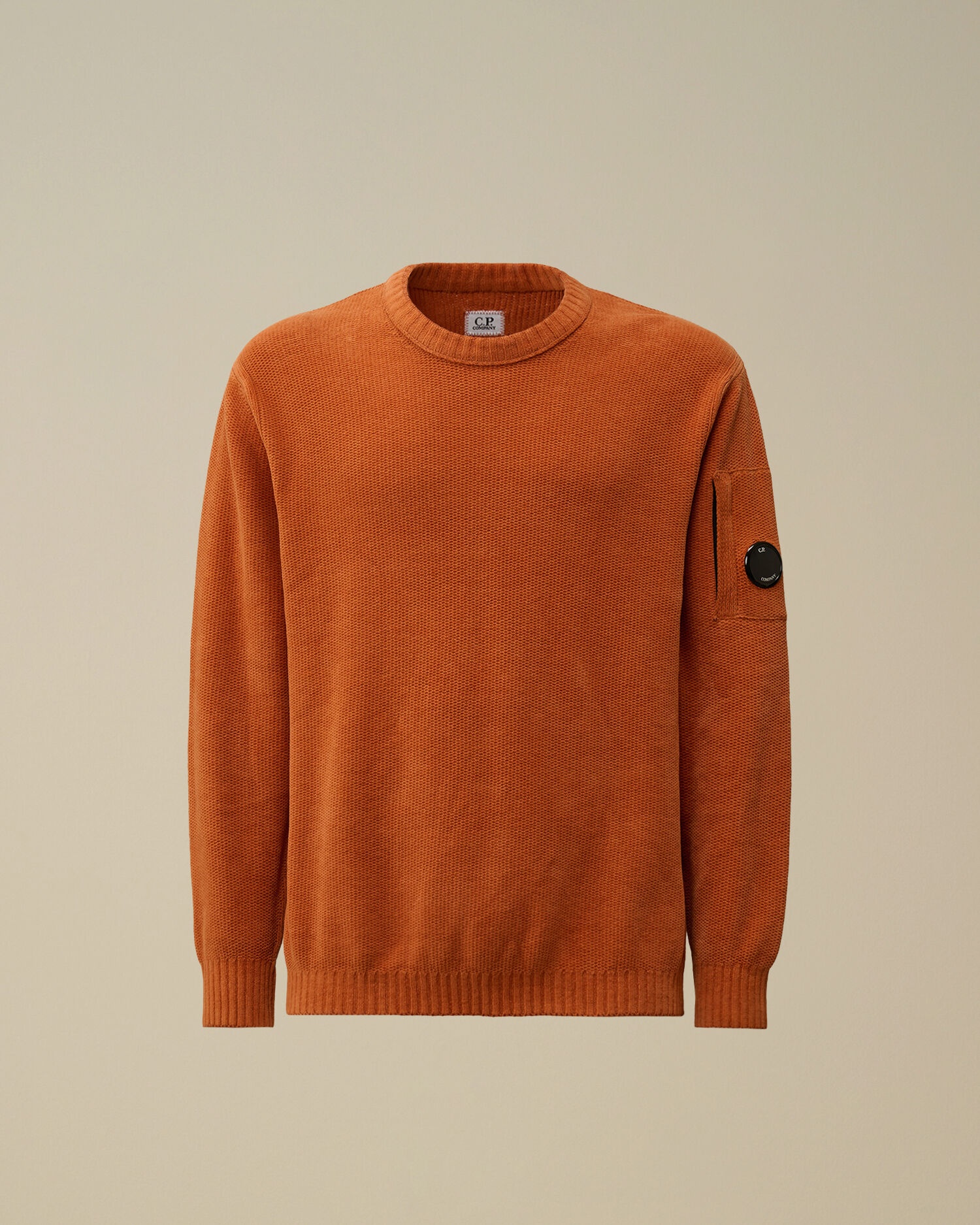 Cotton Chenille Crewneck Knit - 1