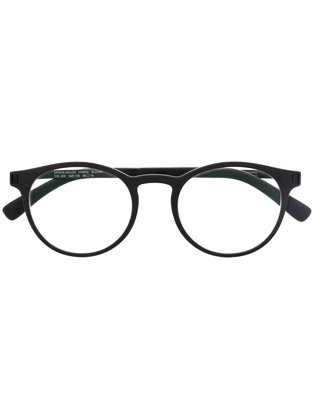 circle frame glasses - 1