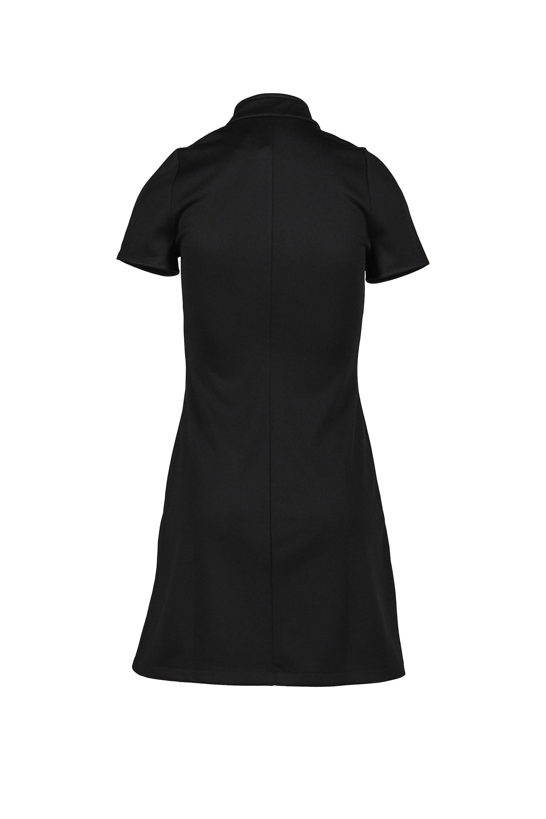 INTERLOCK TRACKSUIT MINI DRESS / BLK - 2