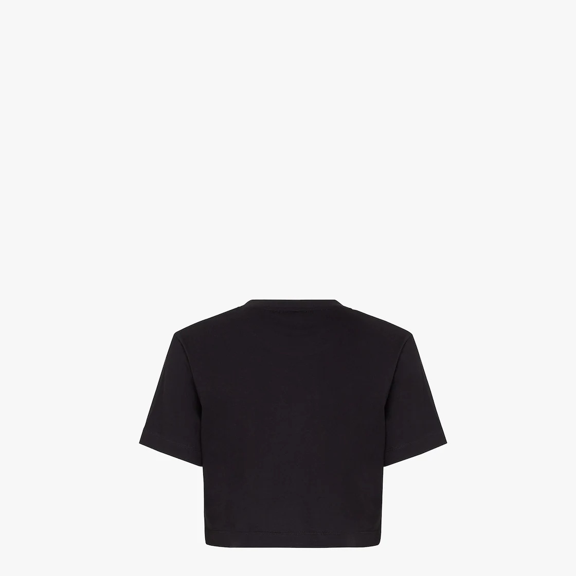 Black jersey T-shirt - 2